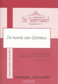 KOMST VAN CHRISTUS