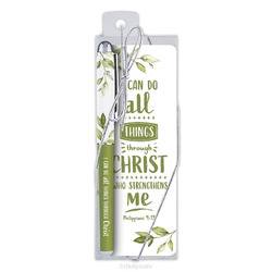 PEN/BOOKMARK I CAN DO ALL THINGS - 195002069282