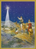 ADVENTSCALENDAR 3 KINGS & GOLD STAR 26,5 - 4025985707597