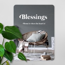 INTERIEURBORD BLESSINGS - PUUR - 552634B