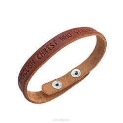 LEATHER BRACELET I CAN DO SMALL 20CM - 651263036017