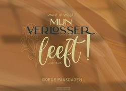 WENSKAART GOEDE PAASDAGEN + ENVELOP - LIGHT4YOU PASEN - 65508064