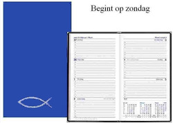 ZAKAGENDA ICHTHUS 2023 ZWART OF BLAUW - 655088042