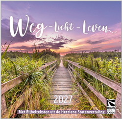 BUREAU KALENDER WEG LICHT LEVEN 2027 - 655088276