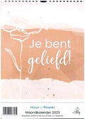MAANDKALENDER 2023 JE BENT GELIEFD - HOUR OF POWER - 7445905188164