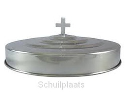 AVONDMAAL STEL DEKSEL CUP TRAY COVER RVS - 788200607037