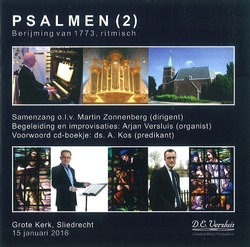 PSALMEN [2] SAMENZANG SLIEDRECHT - ZONNENBERG, MARTIN / VERSLUIS, ARJAN - 8712488013022