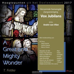 A GREAT AND MIGHTY WONDER - VOX JUBILANS - 8716114189822