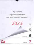 WEEKKALENDER 2023 7/1 OP SCHILD XL - 8716467675584