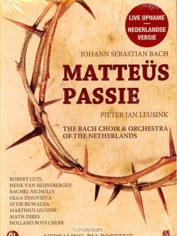 DVD MATTEUS PASSIE NED. VERSIE - LEUSINK - 8716777936047
