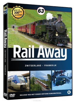 DVD RAIL AWAY 63 ZWITSERLAND/ FRANKRIJK - 8717662578397