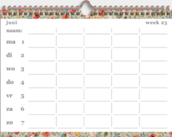 FAMILIE PLANNER SPIRAAL D1 2026/2027 - DE HOBBIT - 8719231240261