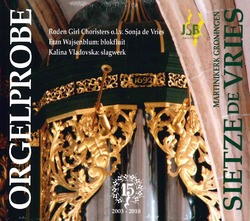 ORGELPROBE MARTINIKERK (2CD) - VRIES, SIETZE DE - 8719325238488