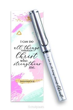 PEN/BOOKMARK I CAN DO ALL THINGS - 9555483823192
