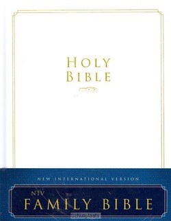NIV FAMILY BIBLE - WHITE HARDCOVER - 9780310438137