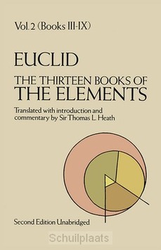 THE 13 BOOKS OF THE ELEMENTS #2 - EUCLIDES - 9780486600895