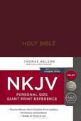 NKJV - GIANT PR. REF. BIBLE - PERS. SIZE