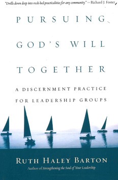 PURSUING GOD'S WILL TOGETHER - BARTON, RUTH HALEY - 9780830835720