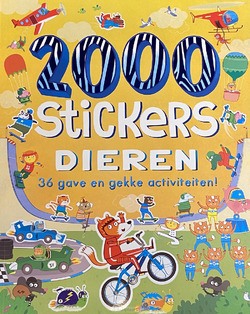 2000 STICKERS DIEREN - 9781527019706