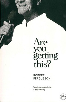 ARE YOU GETTING THIS? PAPERBACK - ROBERT FERGUSSON - 9781922411006