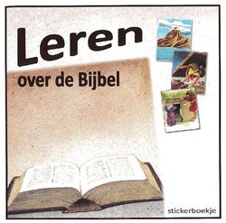 STICKERBOEKJE LEREN OVER DE BIJBEL - 9782222538981