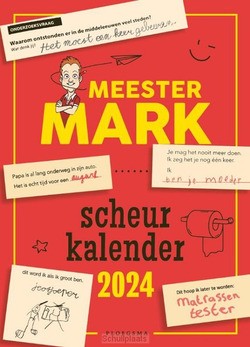MEESTER MARK SCHEURKALENDER / 2024 - WERF, MARK VAN DER - 9789021684413