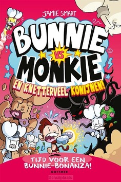 BUNNIE VS MONKIE EN KNETTERVEEL KONIJNEN - SMART, JAMIE - 9789025782337
