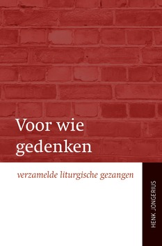 VOOR WIE GEDENKEN - JONGERIUS, HENK - 9789030401322
