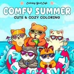COMFY SUMMER - COLORING BOOK CAFE - 9789036651622