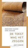 DE TEKST MAG HET ZEGGEN