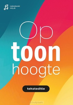 OP TOONHOOGTE 2025 TEKSTBOEK - HGJB - 9789043543330
