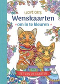 WENSKAARTEN OM IN TE KLEUREN - I LOVE CA - 9789044764680