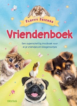 FLUFFY FRIENDS VRIENDENBOEK - ZNU - 9789044767834