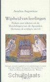 WIJSHEID VAN LEERLINGEN - AUGUSTINUS - 9789055738199