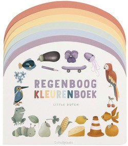 REGENBOOG KLEURENBOEK - LITTLE DUTCH - 9789056479220