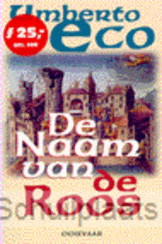 IN NAAM VAN DE ROOS + NASCHRIFT - ECO - 9789057132667