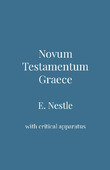 NOVUM TESTAMENTUM GRAECE - NESTLE, EBERHARD - 9789057194139