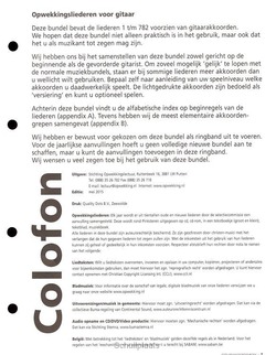 GITAARAKKOORDEN AANV 39 771-782 - OPWEKKING - 9789059693579