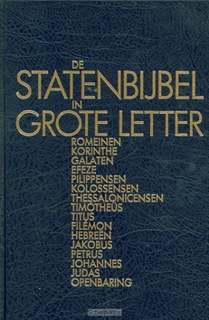 STATENBIJBEL GROTE LETTER NT2 ROMEINEN O - 9789061266990