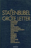 STATENBIJBEL GROTE LETTER NT2 ROMEINEN O - 9789061266990