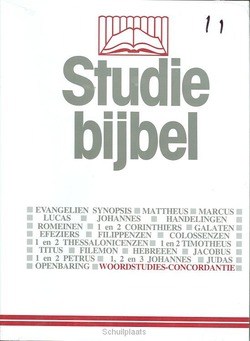 STUDIEBIJBEL NT 11 WOORDSTUDIES 1 - SBNT - 9789062054114