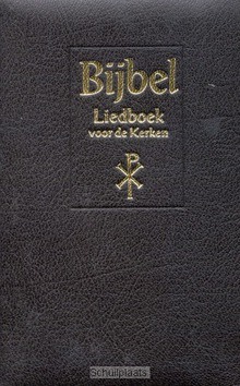 MAJORBIJBEL 125801 NBG LIEDB ZWART LEER - 9789065390691