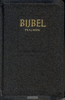 MICROBIJBEL SV PSALMEN ZWART KUNSTLEER - STATENVERTALING - 9789065391124