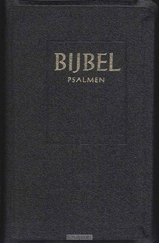 BIJBEL MAJOR SV PSALMEN ZWART INDEX - STATENVERTALING - 9789065391353