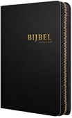 BIJBEL HSV MET PSALMEN  ZWART LEER, RITS - HERZIENE STATENVERTALING - 9789065394613