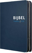 BIJBEL HSV PSALMEN  BLAUW LEER RITS - HERZIENE STATENVERTALING - 9789065394651