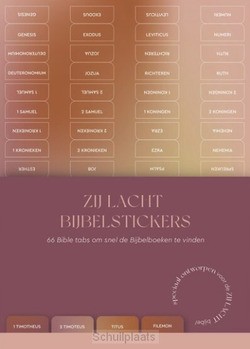 ZIJ LACHT BIJBELSTICKERS - 9789065395627