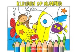 KLEUREN OP NUMMER - KLAPWIJK, VROUWKE - 9789082451757