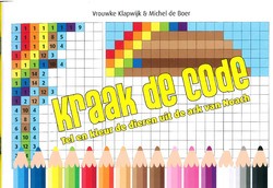 KRAAK DE CODE + 24 STIFTEN - KLAPWIJK, VROUWKE - 9789082451795