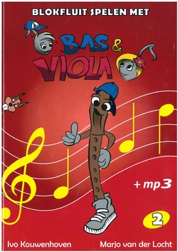BLOKFLUIT SPELEN MET BAS EN VIOLA 2 - KOUWENHOVEN, IVO - 9789082678079